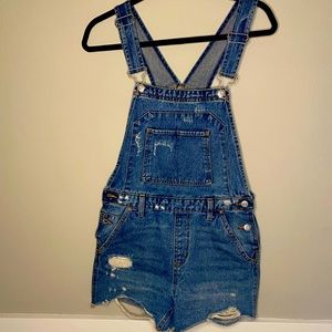 Wildfable Jean short Overalls XS